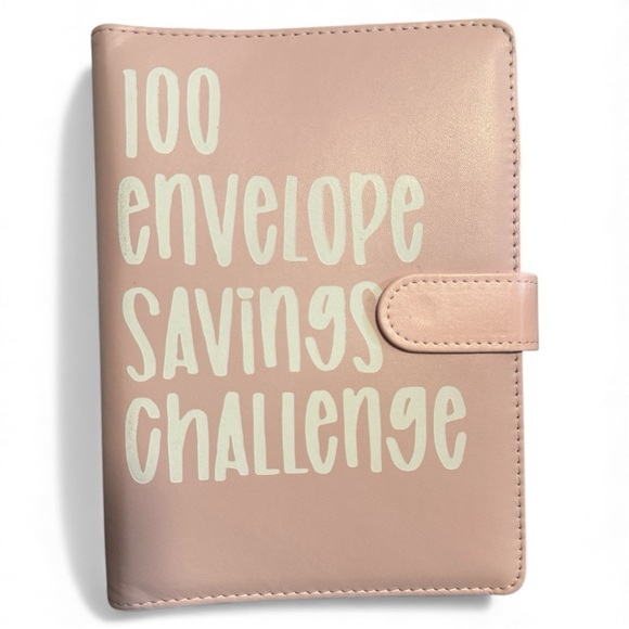 Other - Savings Challenge Binder - Pink (NWT)